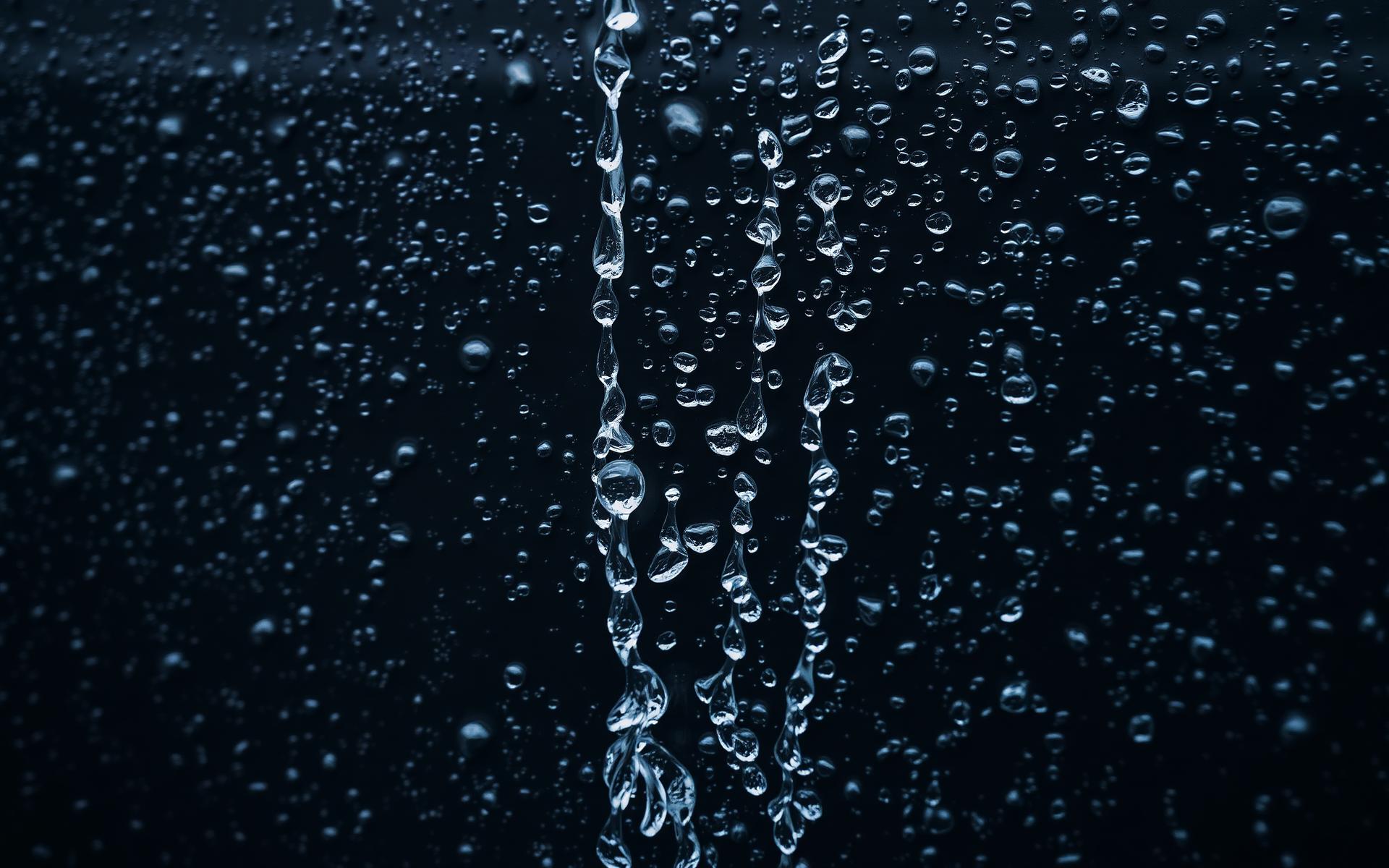 Ceramic coating water beading